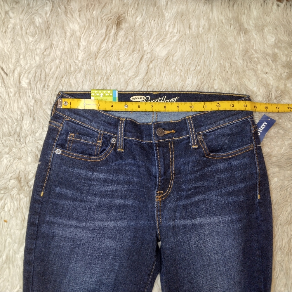 Old Navy The Sweetheart Denim Jeans Size 4 - Picture 8 of 10